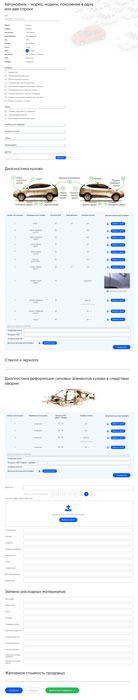 FastWay - Форма диагностики