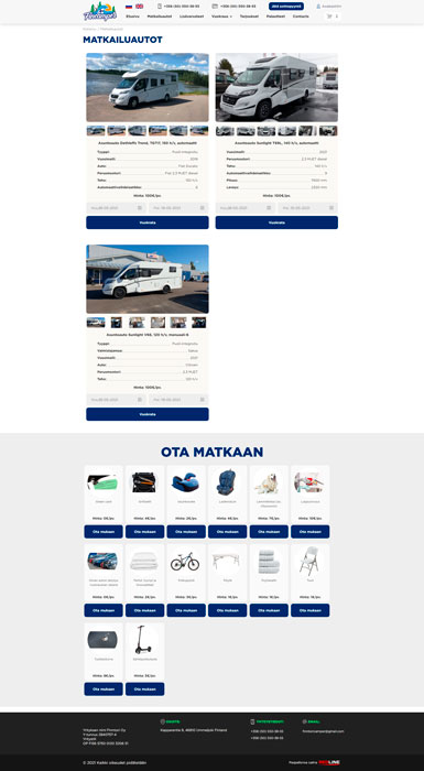 Fincamper - товары