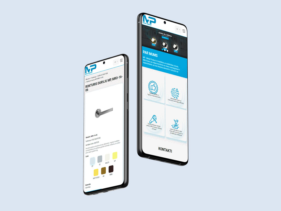 Metal Product - адаптив